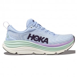 Hoka Gaviota 5 Airy Azzurro Verde Acqua - Scarpe Running Donna