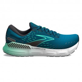 Brooks Glycerin 20 Gts Blu Nero Spring Bud - Scarpe Running Uomo