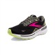 Brooks Adrenaline Gts 23 Nero Gunmetal Sharp Green - Scarpe Running Donna