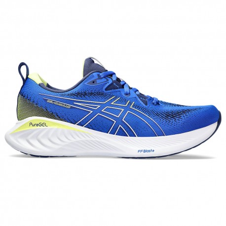 Asics Gel-Cumulus 25 Illusion Blu Glow Yellow - Scarpe Running Uomo