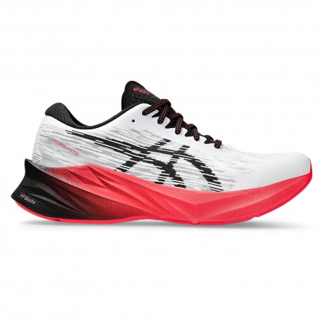 Asics Novablast 3 Bianco Nero - Scarpe Running Uomo