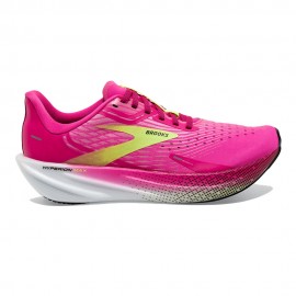 Brooks Hyperion Max Rosa Glo Verde Nero - Scarpe Running Donna