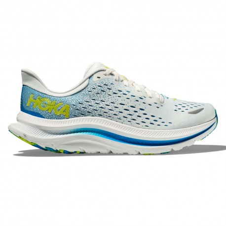 Hoka Kawana Blanc De Blanc Diva Blue - Scarpe Running Uomo