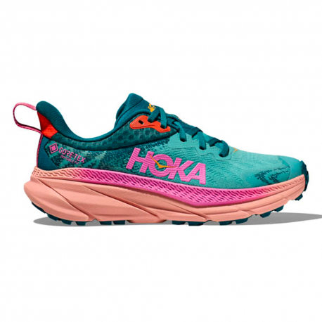 Hoka Trail Running Challenger Atr 7 GORE-TEX Ocean Mist Deep Lagoo - Scarpe Trail Running Donna