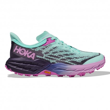 Hoka Trail Running Speedgoat 5 Sunlit Ocean Night Sky - Scarpe Trail Running Donna