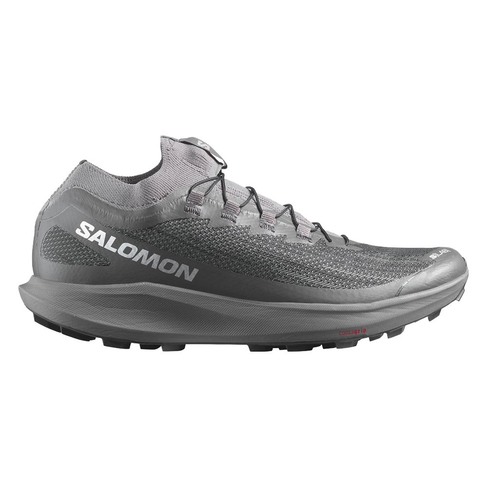 Salomon Trail Running S Lab Pulsar 2 Sg Quiet Shade Magnet Nero Scarpe Trail Running Uomo
