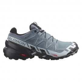 Salomon Speedcross 6 GORE-TEX Flint Stone Nero - Scarpe Trail Running Donna