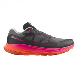 Salomon Ultra Glide 2 Plum Kitten Nero Rosa - Scarpe Trail Running Uomo