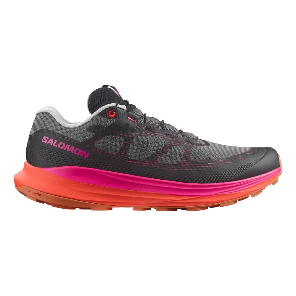 Salomon Trail Running Ultra Glide 2 Plum Kitten Nero Rosa - Scarpe Trail Running Uomo