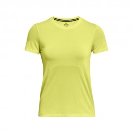 Under Armour Maglia Running Seamless Stride Reflective Lime Giallo Donna