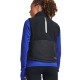 Under Armour Gilet Running Storm Session Nero Reflective Donna