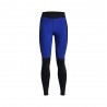 Under Armour Leggings Running Qualifier Cold Nero Team Blu Reflective Donna