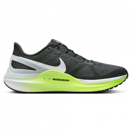 Nike Structure 25 Anthracite Bianco - Scarpe Running Uomo