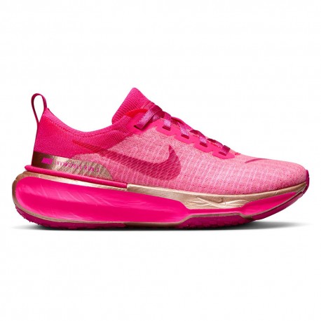 Nike Invincible 3 Ashen Slate Metallico Oro - Scarpe Running Donna