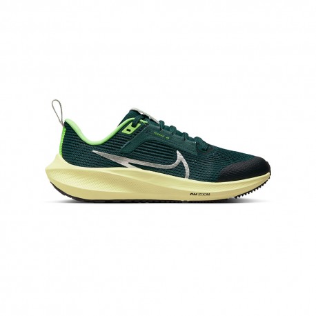 Nike Air Zoom Pegasus 40 Ottanio Argento - Scarpe Running Bambino