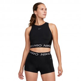 Nike Reggiseno Sportivo Supporto Medio Pro Nero Donna