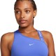 Nike Reggiseno Sportivo Supporto Medio Train Blu Donna