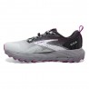 Brooks Cascadia 17 Oyster/Blackened Pearl/Purple - Scarpe Trail Running Donna