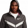 Nike Giacca Running Hoodie Hakone Medium Ash Light Bone Uomo