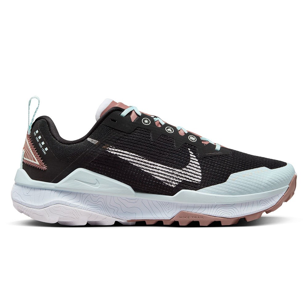 Nike Wildhorse 8 Nero Bianco Blu - Scarpe Trail Running Donna