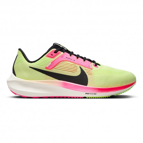 Nike Zoom Pegasus 40 Prm Hk Luminous Verde Nero Vo - Scarpe Running Uomo