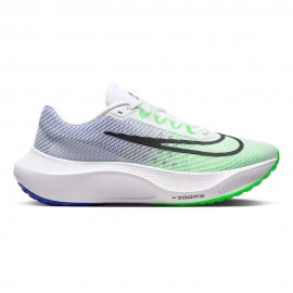 Nike Zoom Fly 5 Bianco Nero-Gree - Scarpe Running Uomo