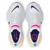 Nike Zoomx Invincible Run 3 Bianco Deep Blu Blue - Scarpe Running Donna