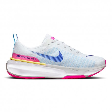 Nike Zoomx Invincible Run 3 Bianco Deep Blu Blue - Scarpe Running Uomo