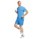 Nike Maglietta Palestra Swoosh Blu Uomo