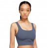 Nike Reggiseno Sportivo Alate Supporto Medio Blu Donna