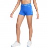 Nike Shorts Sportivi Pro Train Blu Donna