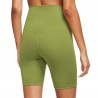 Nike Shorts Sportivi Train 7 Vita Alta Verde Donna