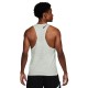Nike Canotta Running Df Aroswift Summit Bianco Nero Uomo