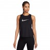 Nike Canotta Running One Swoosh Nero Donna