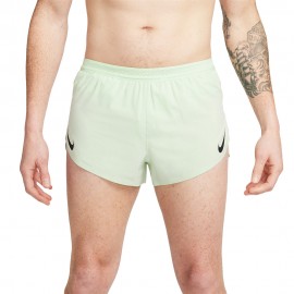 Nike Pantaloncini Running Df Aroswift Vapor Verde Nero Uomo