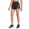 Nike Pantaloncini Running One Swoosh Nero Donna