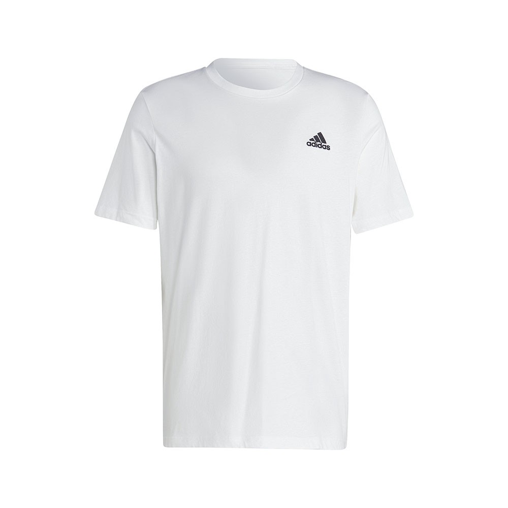 ADIDAS Maglietta Palestra Logo Piccolo Bianco Uomo