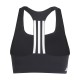 ADIDAS Reggiseno Sportivo Tristripe Nero Donna