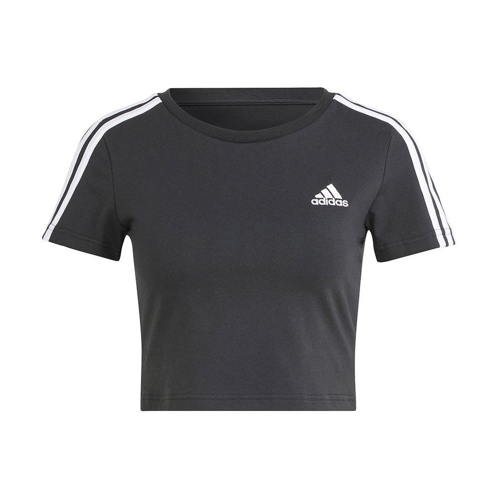 ADIDAS Maglietta Palestra Crop Nero Donna