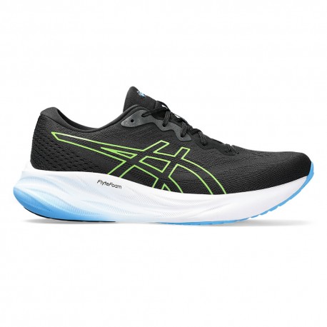 Asics Gel-Pulse 15 Nero Electric Lime - Scarpe Running Uomo