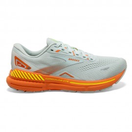 Brooks Adrenaline Gts 23 Bianco Arancione - Scarpe Running Donna