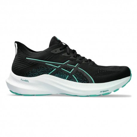 Asics Gt-2000 12 Mk Nero Rich Teal - Scarpe Running Donna