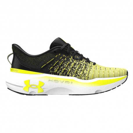 Under Armour Infinite Pro Nero Sonic Giallo - Scarpe Running Uomo