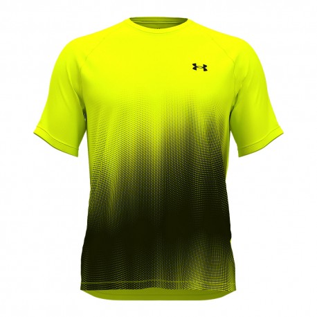 Under Armour Maglietta Palestra Tech Fade Verde Uomo