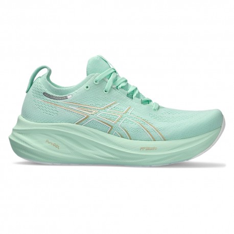 Asics Gel Nimbus 26 Mint Tint Pale Mint - Scarpe Running Donna