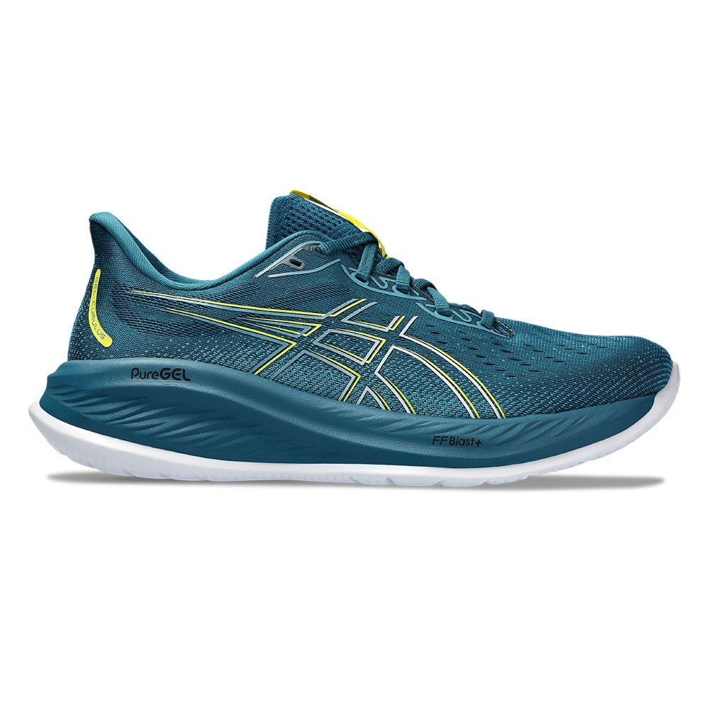 Asics Gel-Cumulus 26 Evening Teal Bright Giallo - Scarpe Running Uomo