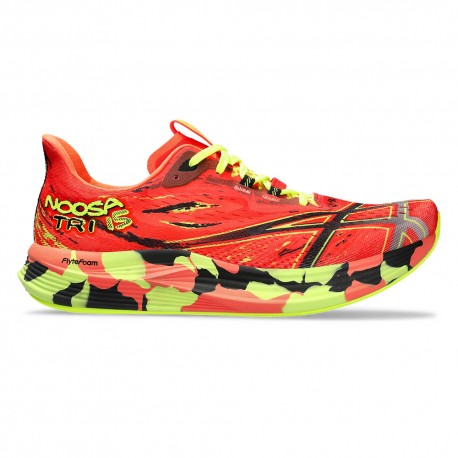 Asics Noosa Tri 15 Sunrise Rosso Nero - Scarpe Running Uomo