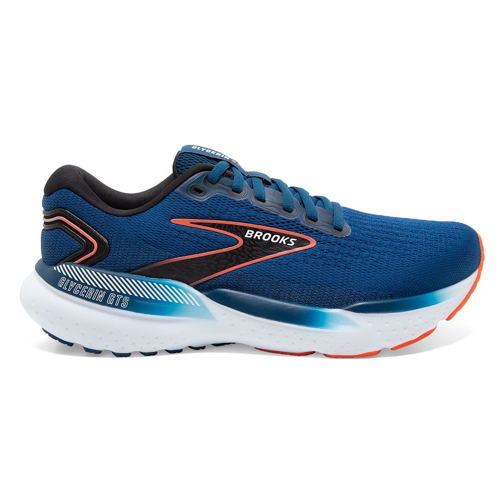 Brooks Glycerin Gts 21 Blue Opal Nero - Scarpe Running Uomo