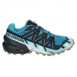 Salomon Speedcross 6 Blu Azzurro - Scarpe Trail Running Donna