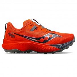 Saucony Endorphin Edge Rosso Arancio - Scarpe Trail Running Uomo